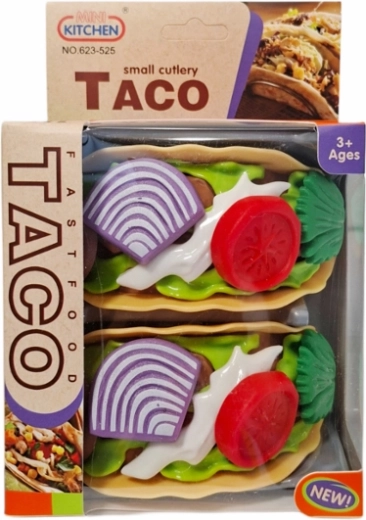 Children’s plastic taco kitchen set