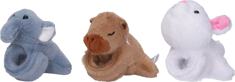 Plush animal bracelet 11 × 7.5 cm