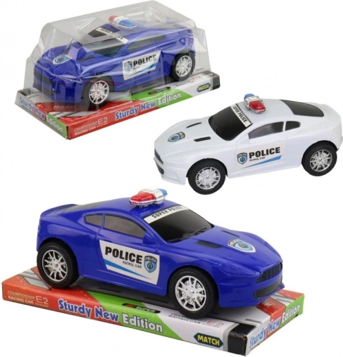 Voiture de police à friction