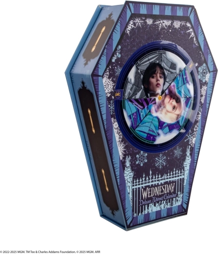 Luxurious coffin-style design for WEDNESDAY fans