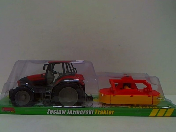 Tracteur avec machine agricole