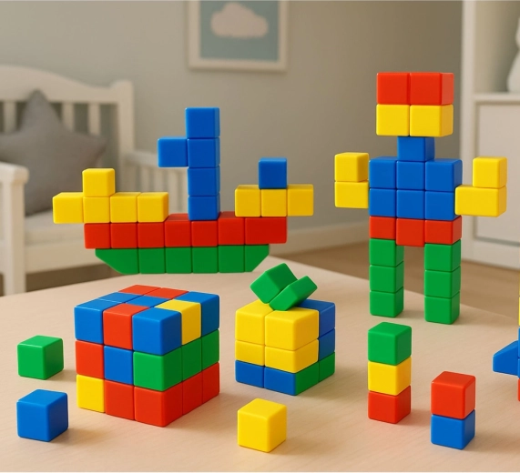 Safe and colorful blocks