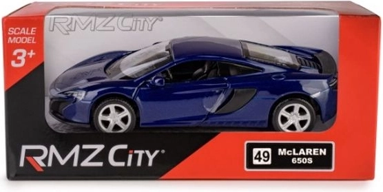 Modèle de voiture RMZ McLaren 650S 1:32 bleu