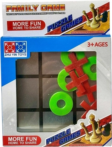 Tic-Tac-Toe Logic Game for Kids and the Whole Family