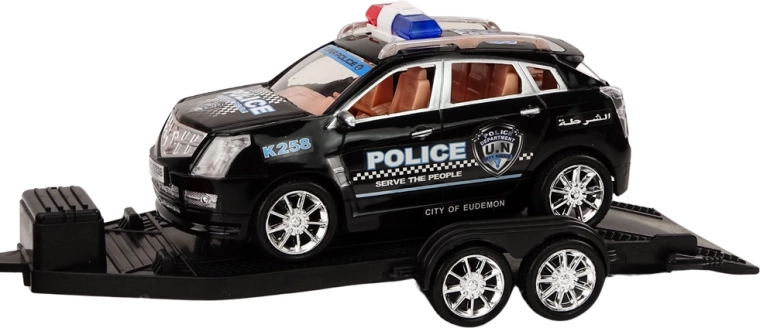 Off-road police SUV ready for action