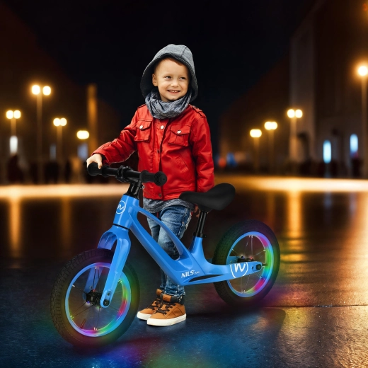 LED‑verlichting in de wielen voor extra veiligheid