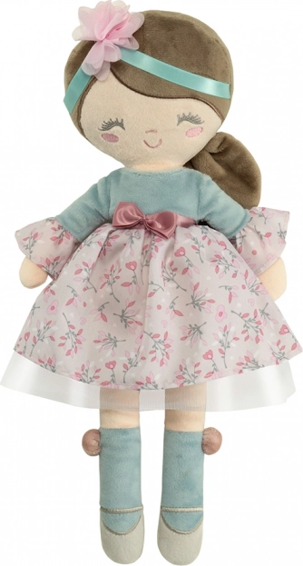 DeCuevas 20045 Pluchen pop PROVENZA - 36 cm met wiegje