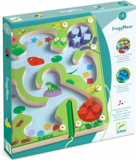 DJECO jeu magnétique FrogyMaze