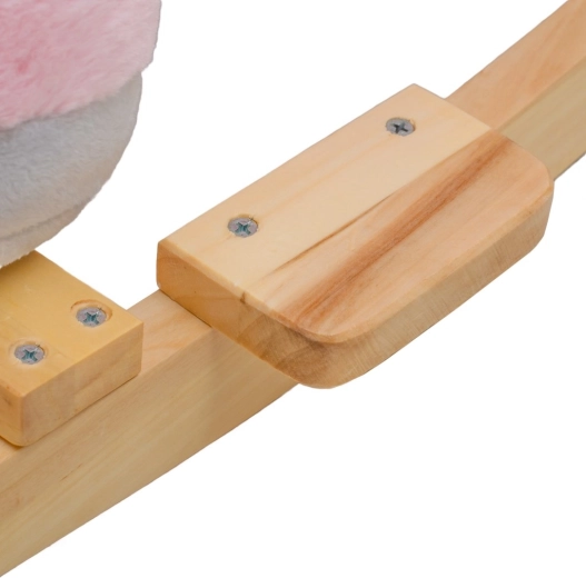 Base en bois stable et poignées