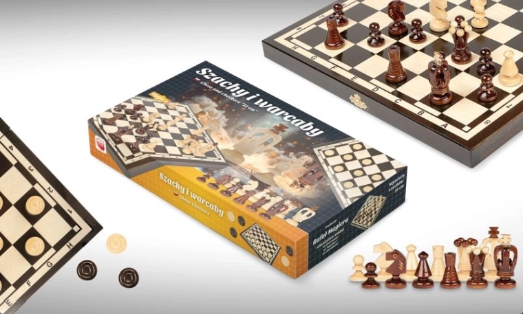 Chess & Checkers 2-in-1 (35 cm)