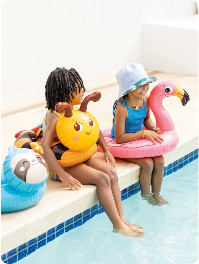 Idéale pour les premières aventures aquatiques