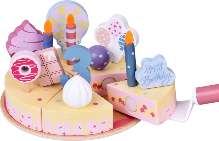 Slice, decorate, and serve