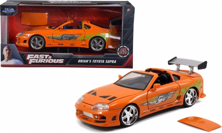 Metalen model JADA FAST & FURIOUS Toyota Supra 1995 1:24