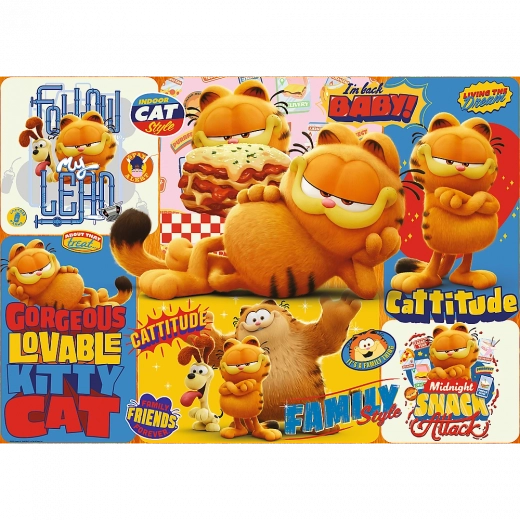 puzzel 1000 stukjes Garfield – avontuur (Trefl)