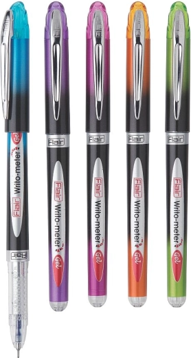 Gelpen Concorde Writometer, mix van kleuren