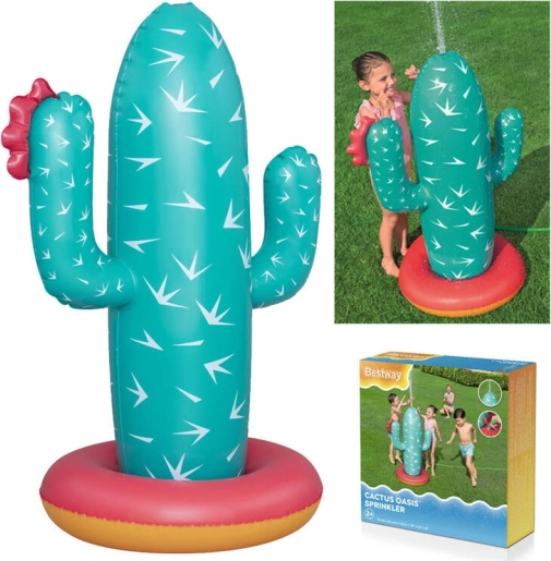 Bestway aufblasbarer Garten-Sprinkler Kaktus Oasis