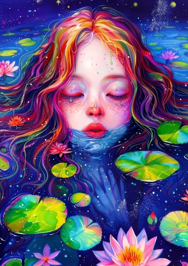 Enjoy Puzzle Floating Calm 1000 Pieces