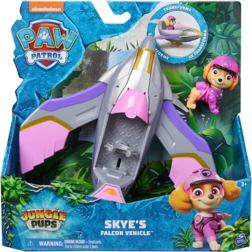 Paw Patrol: Jungle – Skye’s Transforming Falcon Vehicle
