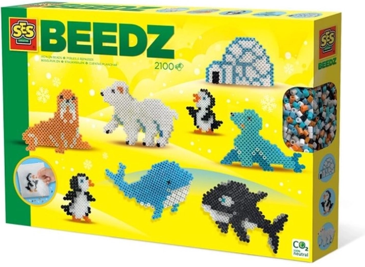 SES Creative Beedz Iron-on Fuse Beads Arctic Animals