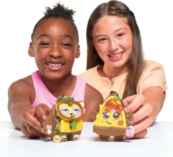 Two finished characters for play and travel