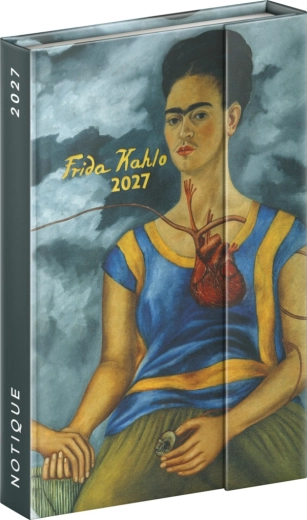 Notique magnetische weekagenda Frida Kahlo 2027, 11 × 16 cm