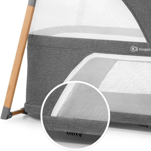 Ademende zijkanten en stabiel frame