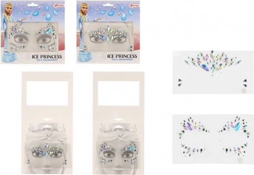 Face Diamonds Ice Princess – stick-on face gems