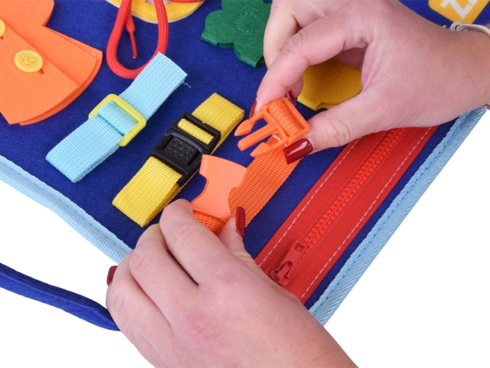 Develops fine motor skills and independence