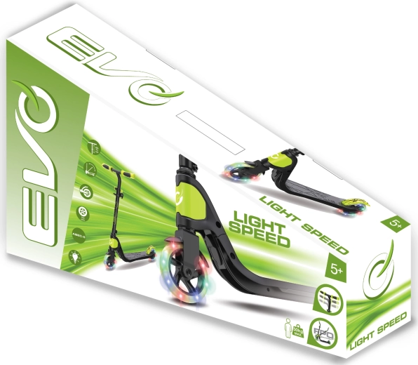 Light-up wheels for extra fun and visibility