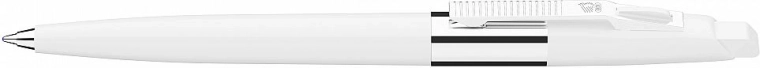 Stylo bille ICO 70 Retro blanc pastel, pointe 0,8 mm