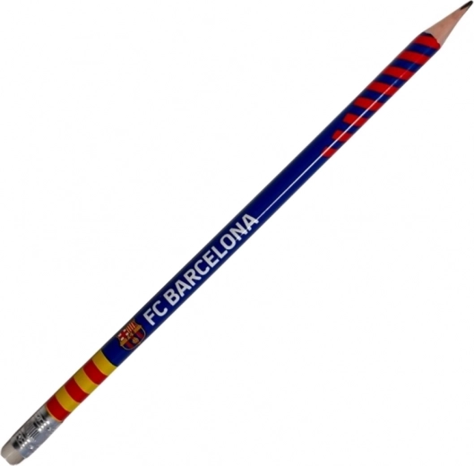 Dreikantiger HB-Bleistift mit Radiergummi FC Barcelona ASTRA
