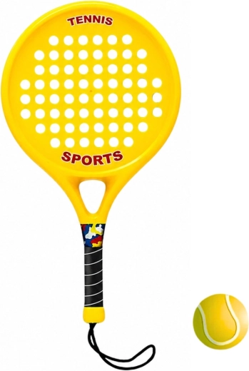 Lightweight paddles with a large hitting surface