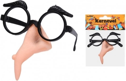 Witch Costume Set – Plastic Nose and Glasses