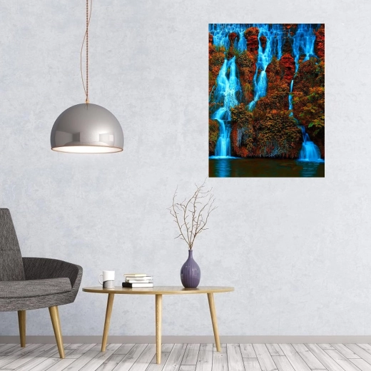 Klaar kunstwerk om op te hangen