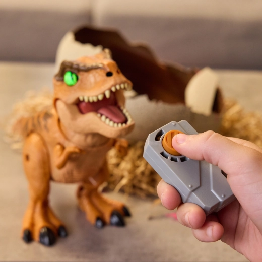 Interactive T-Rex with more than 100 reactions