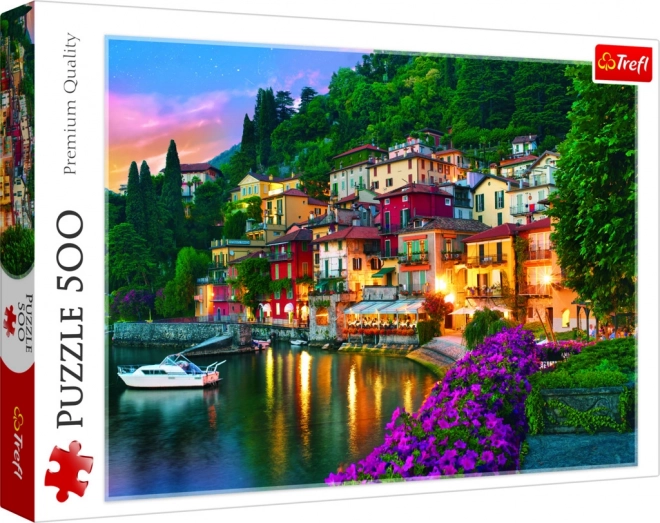 Puzzle 500 pièces Lac de Côme Italie