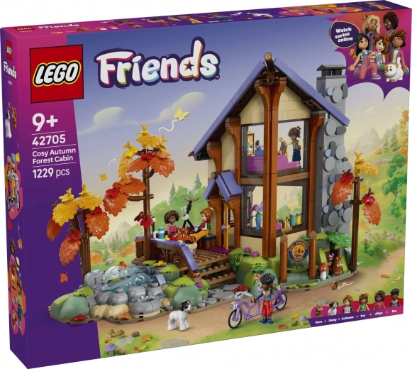 LEGO Friends Cabane forestière d’automne cosy