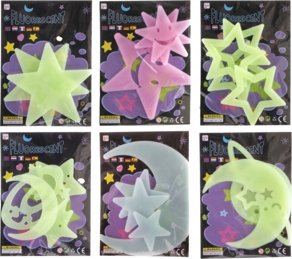 Glow-in-the-dark Space Decoration – Stickers