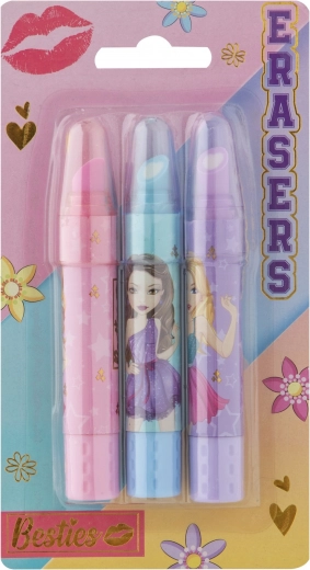 Gum Besties in the Shape of Lipstick 3 pcs