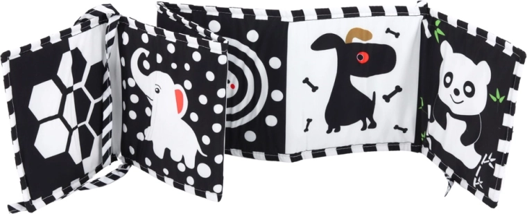 2-in-1: book and play mat