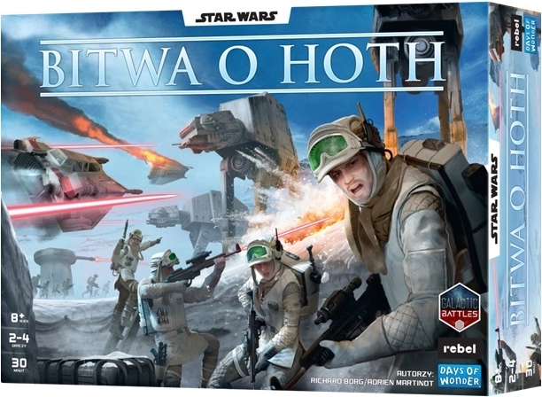 Star Wars : bataille de Hoth – jeu de figurines tactique (Rebel)