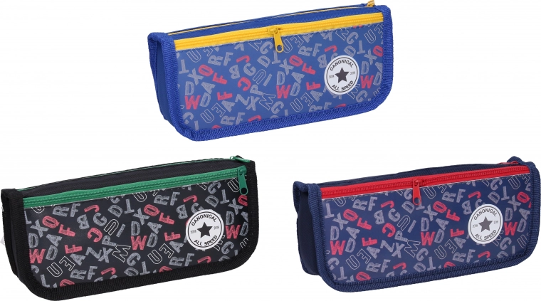 Pencil Case Etue Alphabet 20 × 5.5 × 8.5 cm