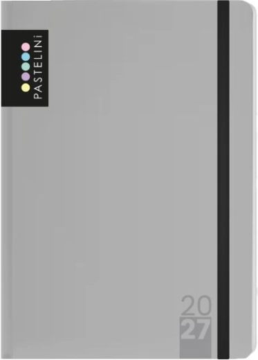 Pastelini Weekly Diary A6 2027 Grey