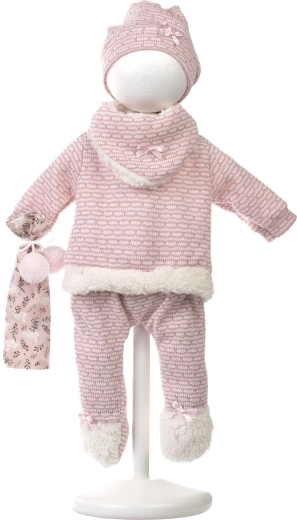 Super-soft knitted outfits for warmth and comfort