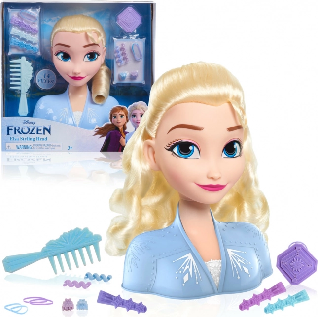 Frozen kappershoofd Elsa