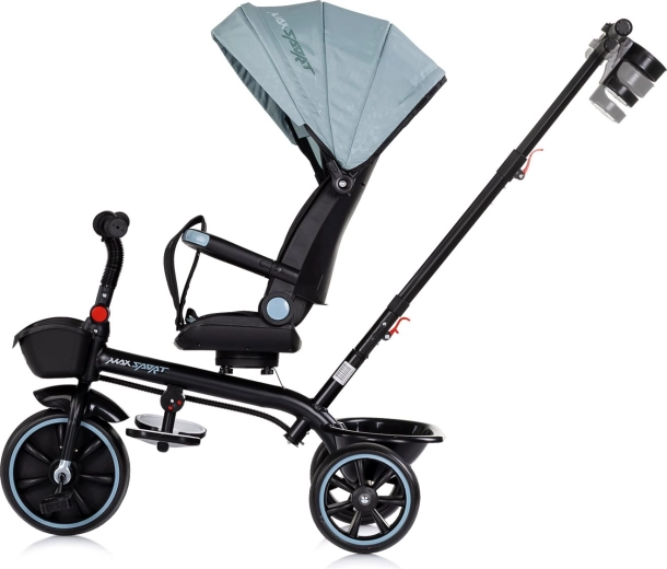 Grows with your child: 2-in-1 for guided or independent riding