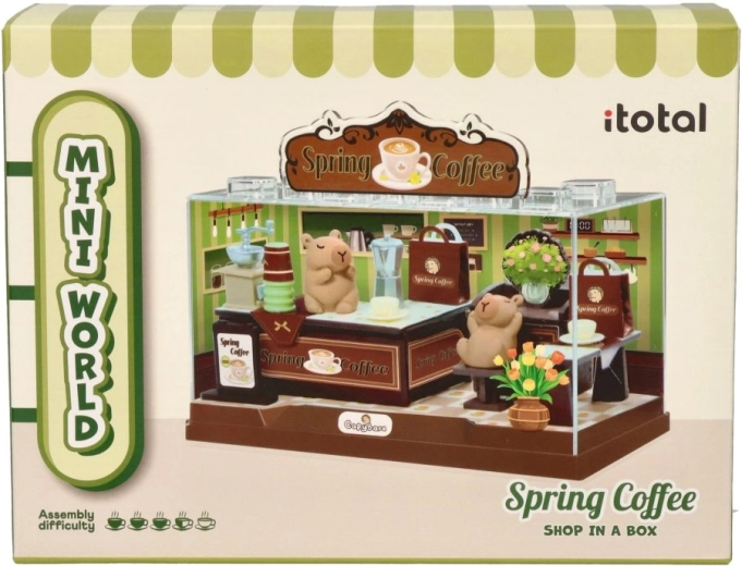 I-Total mini-diorama lentecafé DIY