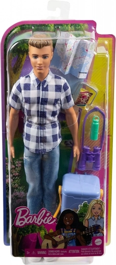 Barbie Ken Camping – pop met accessoires