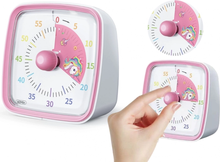 Minuteur avec alarme et lumière Licorne