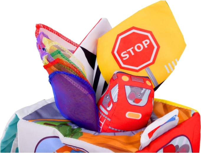 Rubans à tirer et billes pour la motricité fine